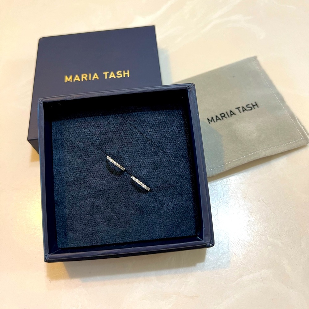 MARIA TASH 8mm Eternity Ring Hoops